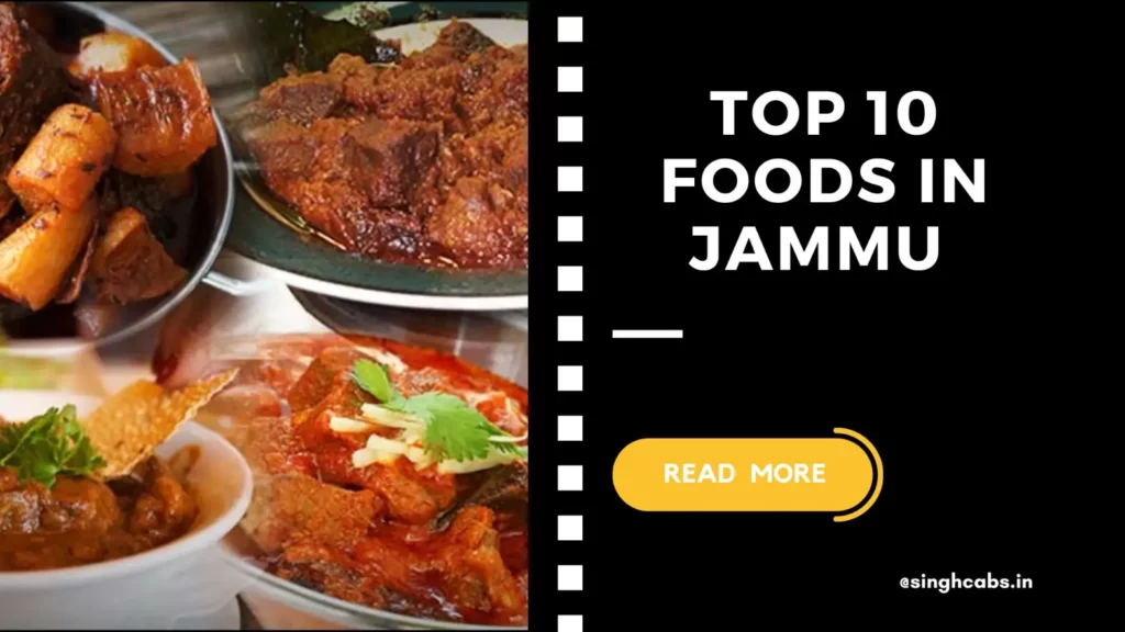 Top 10 foods in Jammu